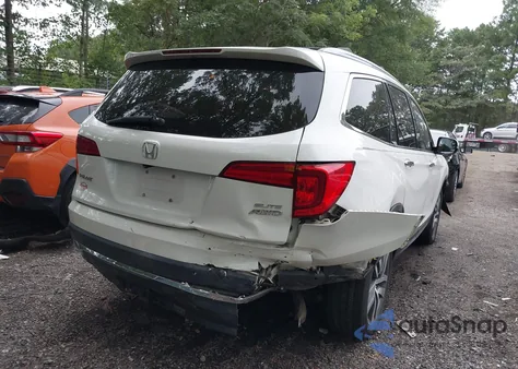 2017 Honda Pilot Elite из США, поврежденный, VIN 5FNYF6H08HB050036